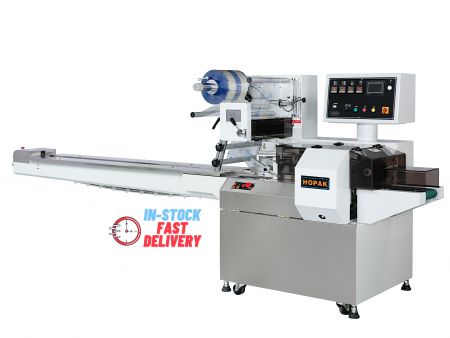 Horizontal Standard Flow Wrapper (Fast Delivery ) - HP-450H machine with in stock label
